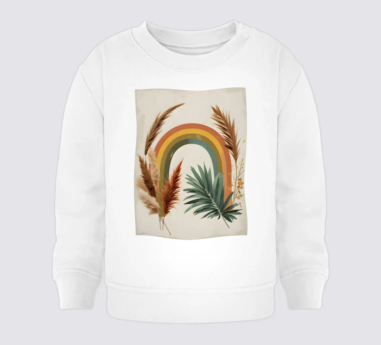 Boho Arcobaleno Botanico felpa neonato da Botanical Gallery