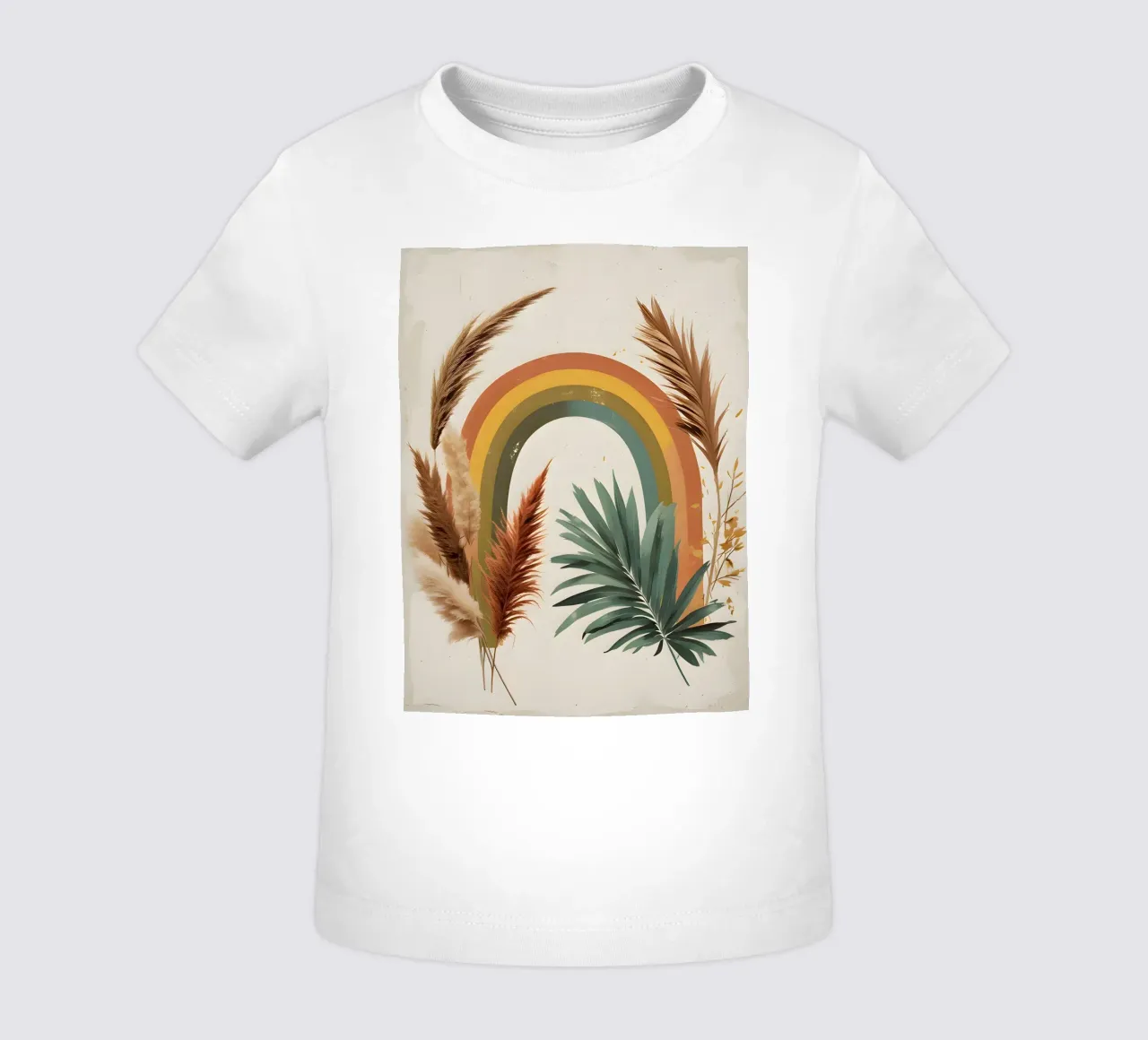Boho Arcobaleno Botanico maglietta neonato da Botanical Gallery