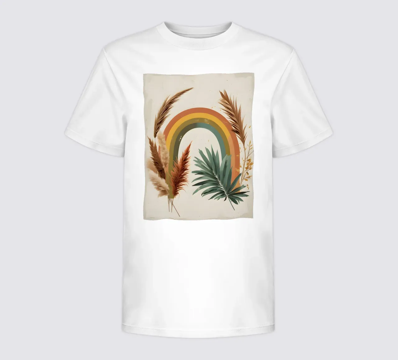 Boho Arcobaleno Botanico t-shirt bambini da Botanical Gallery