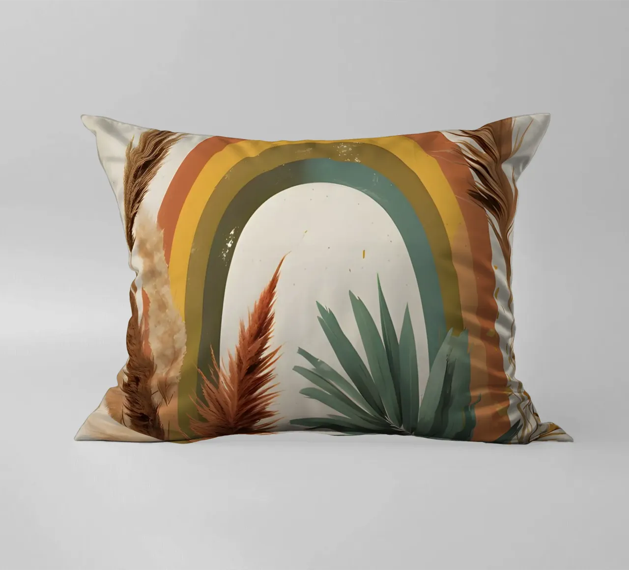 Boho Arcobaleno Botanico cuscino da Botanical Gallery