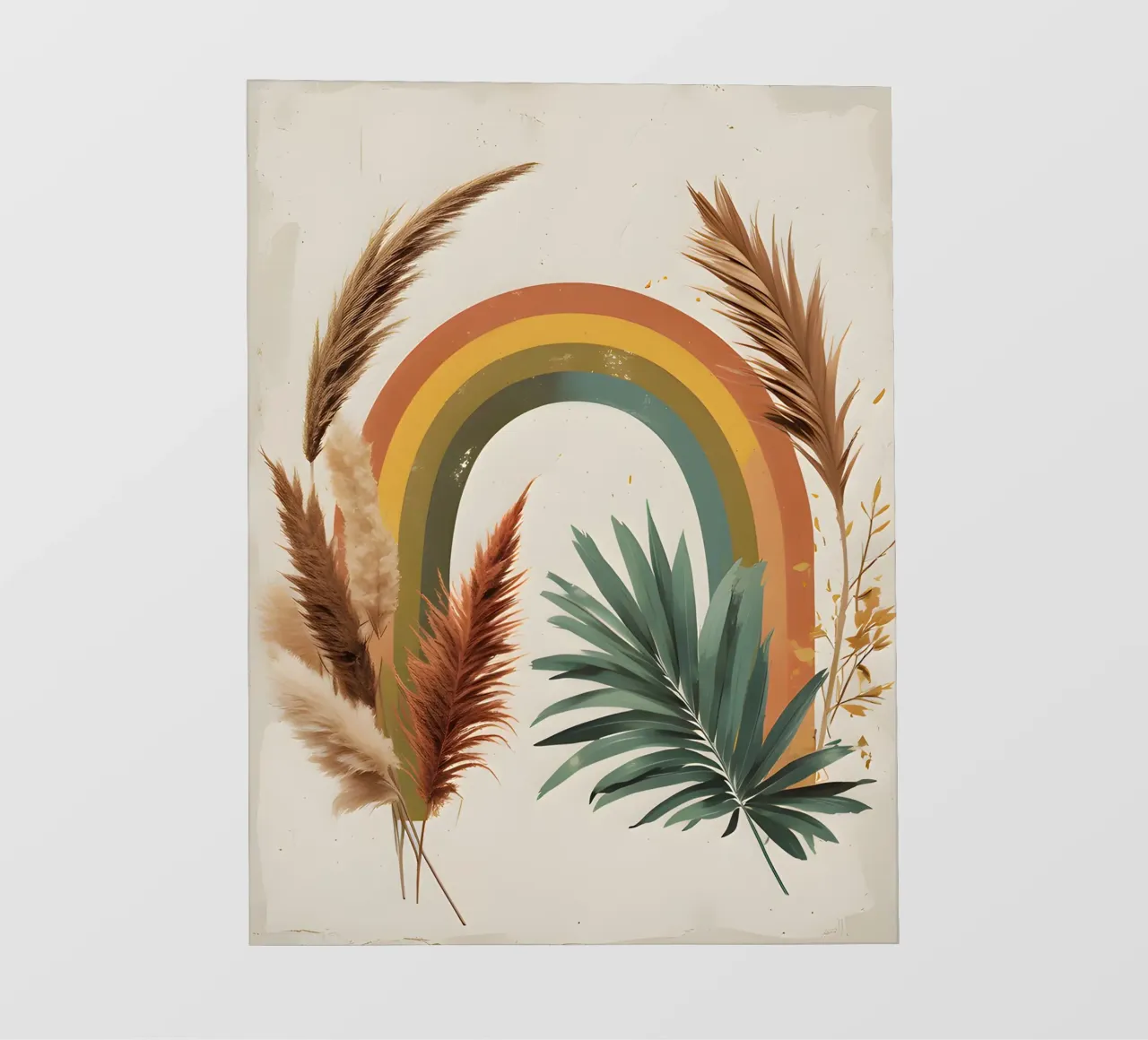 Boho Arcobaleno Botanico pellicola backlit da Botanical Gallery