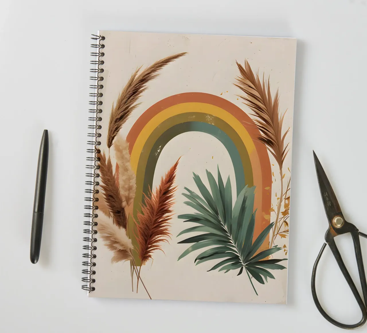 Boho Arcobaleno Botanico diario ad anelli da Botanical Gallery