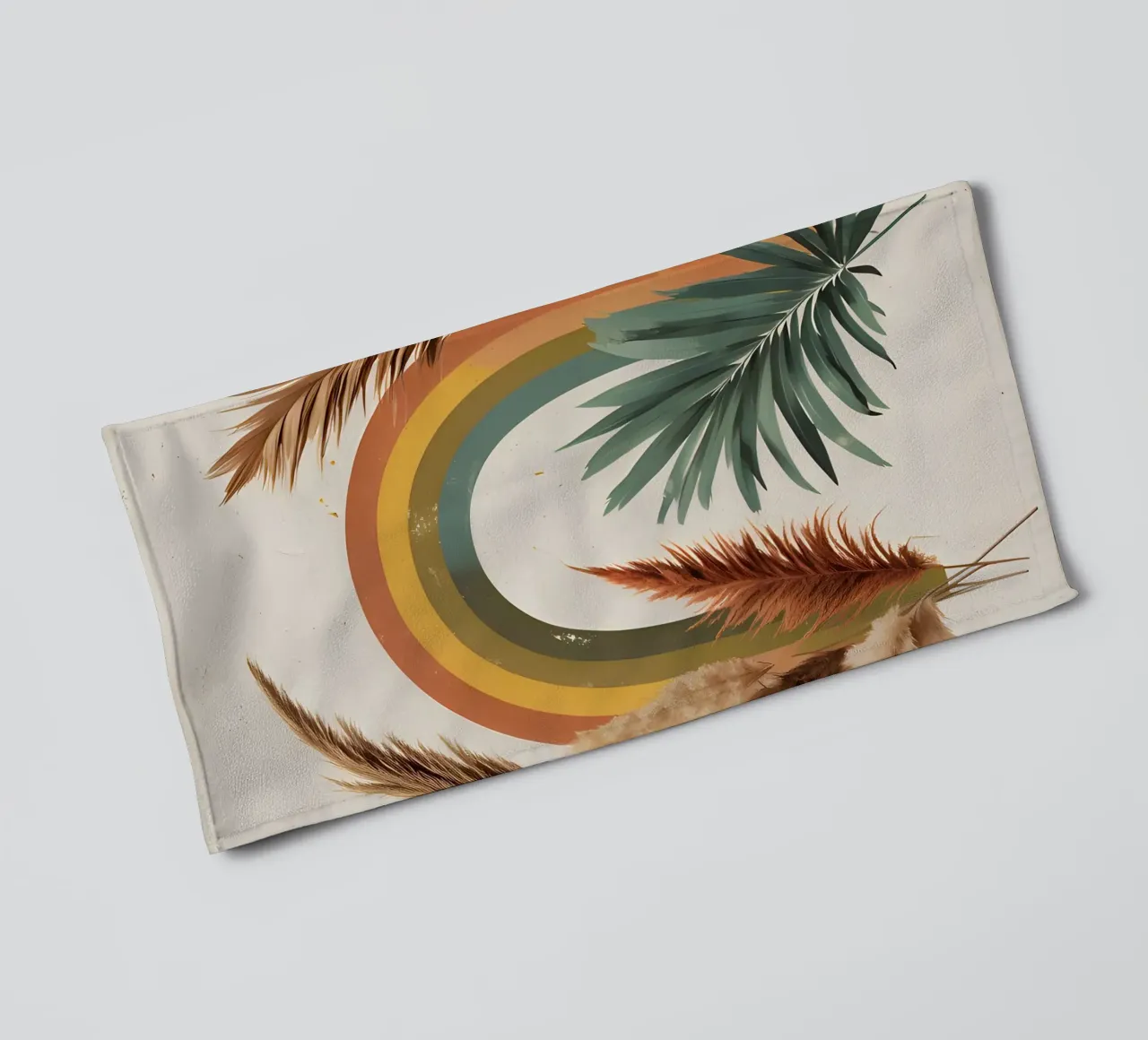 Boho Arcobaleno Botanico asciugamano da bagno da Botanical Gallery