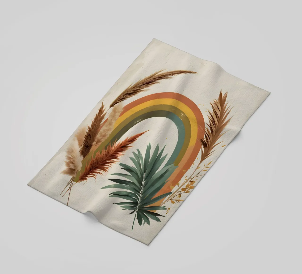 Boho Arcobaleno Botanico telo mare da Botanical Gallery