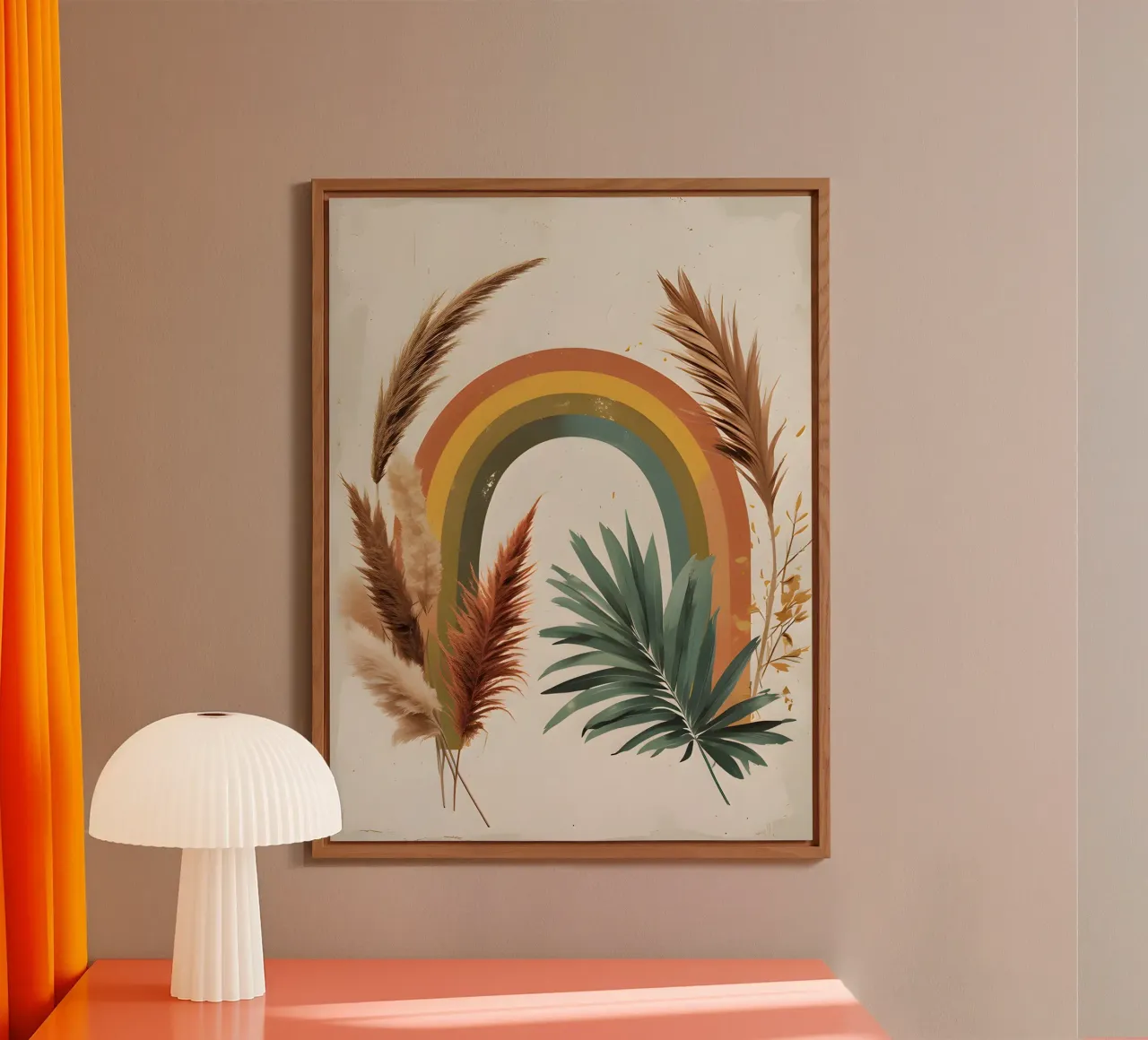 Boho Arcobaleno Botanico pannello forex da Botanical Gallery