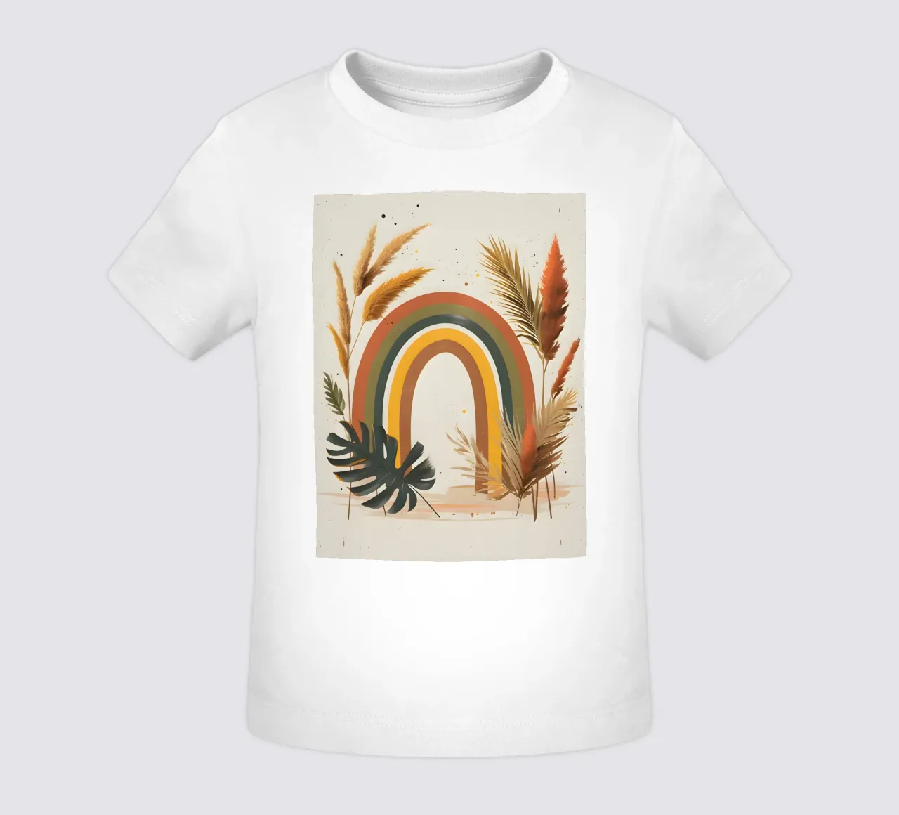 Boho Arcobaleno Botanico maglietta neonato da Botanical Gallery