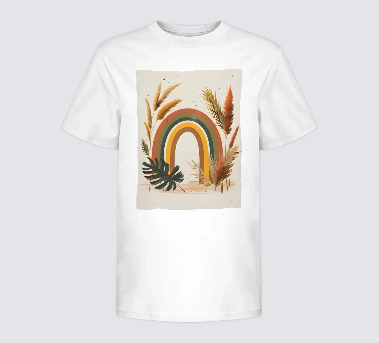 Boho Arcobaleno Botanico t-shirt bambini da Botanical Gallery