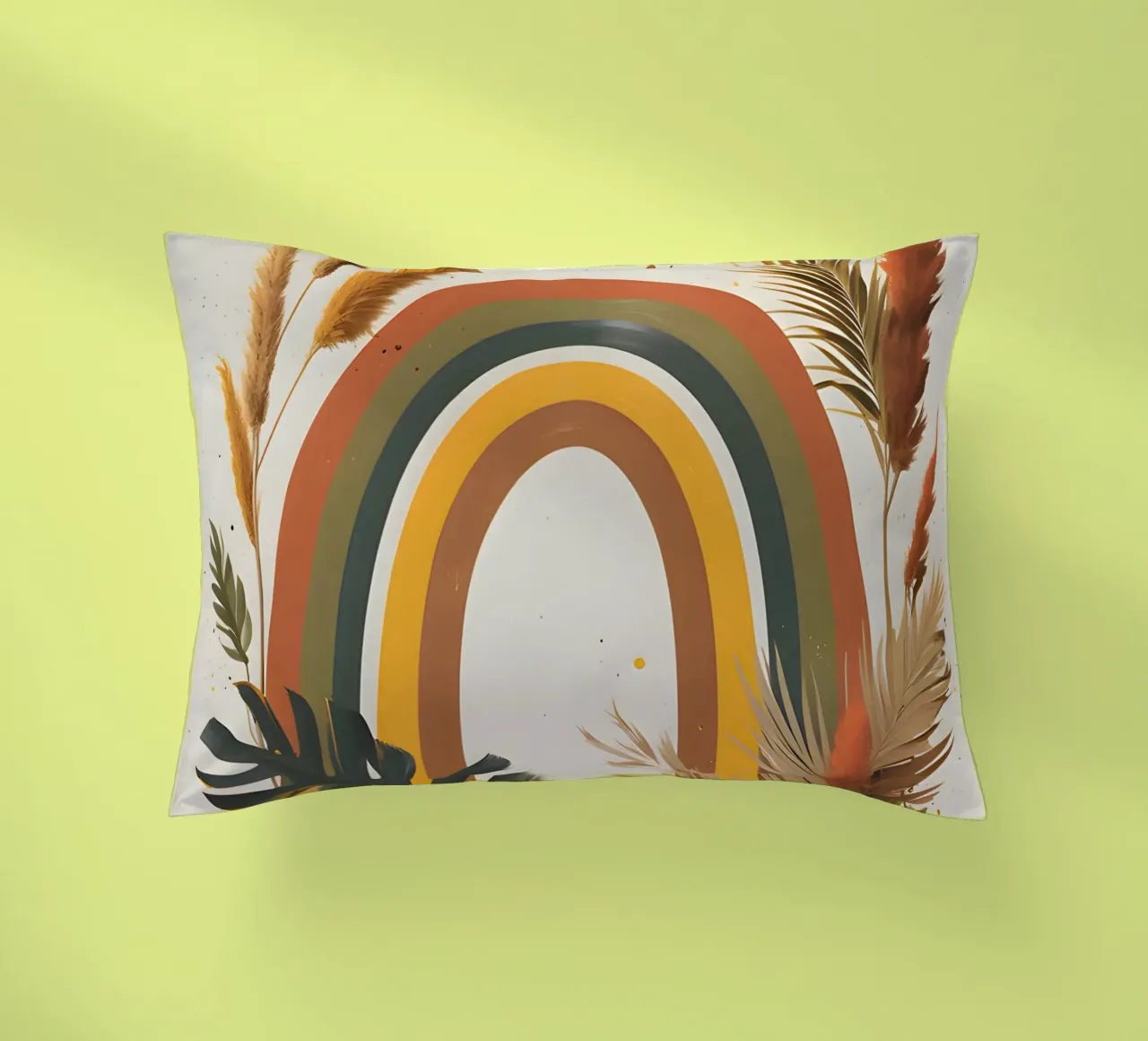 Boho Arcobaleno Botanico cuscino da Botanical Gallery