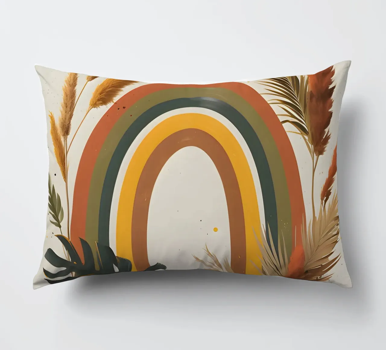 Boho Arcobaleno Botanico cuscino da Botanical Gallery