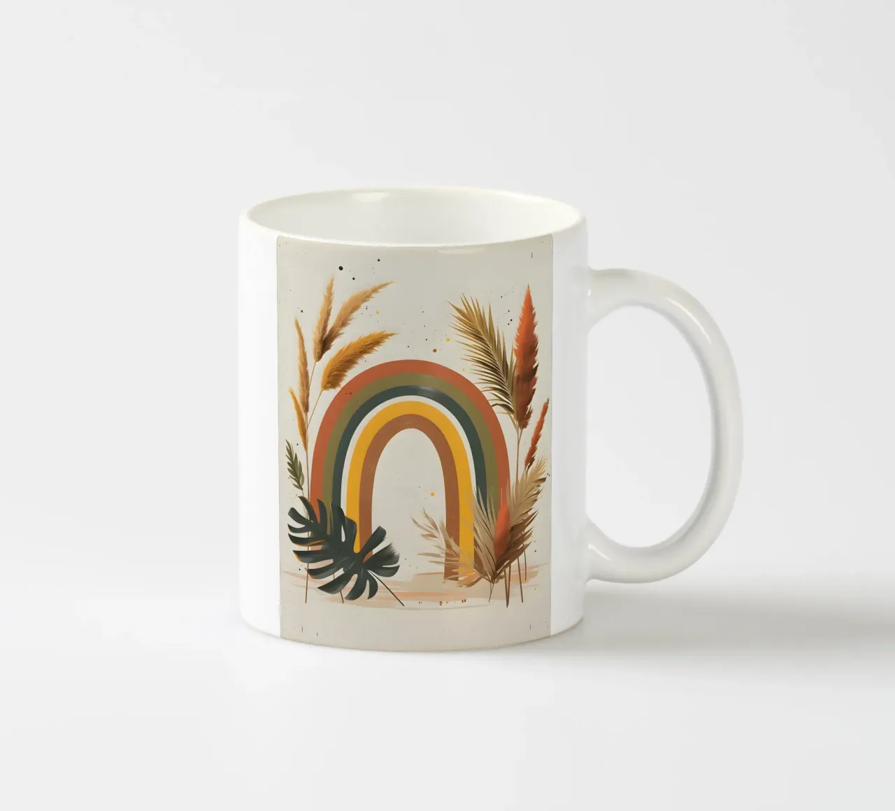 Boho Arcobaleno Botanico tazza in ceramica da Botanical Gallery