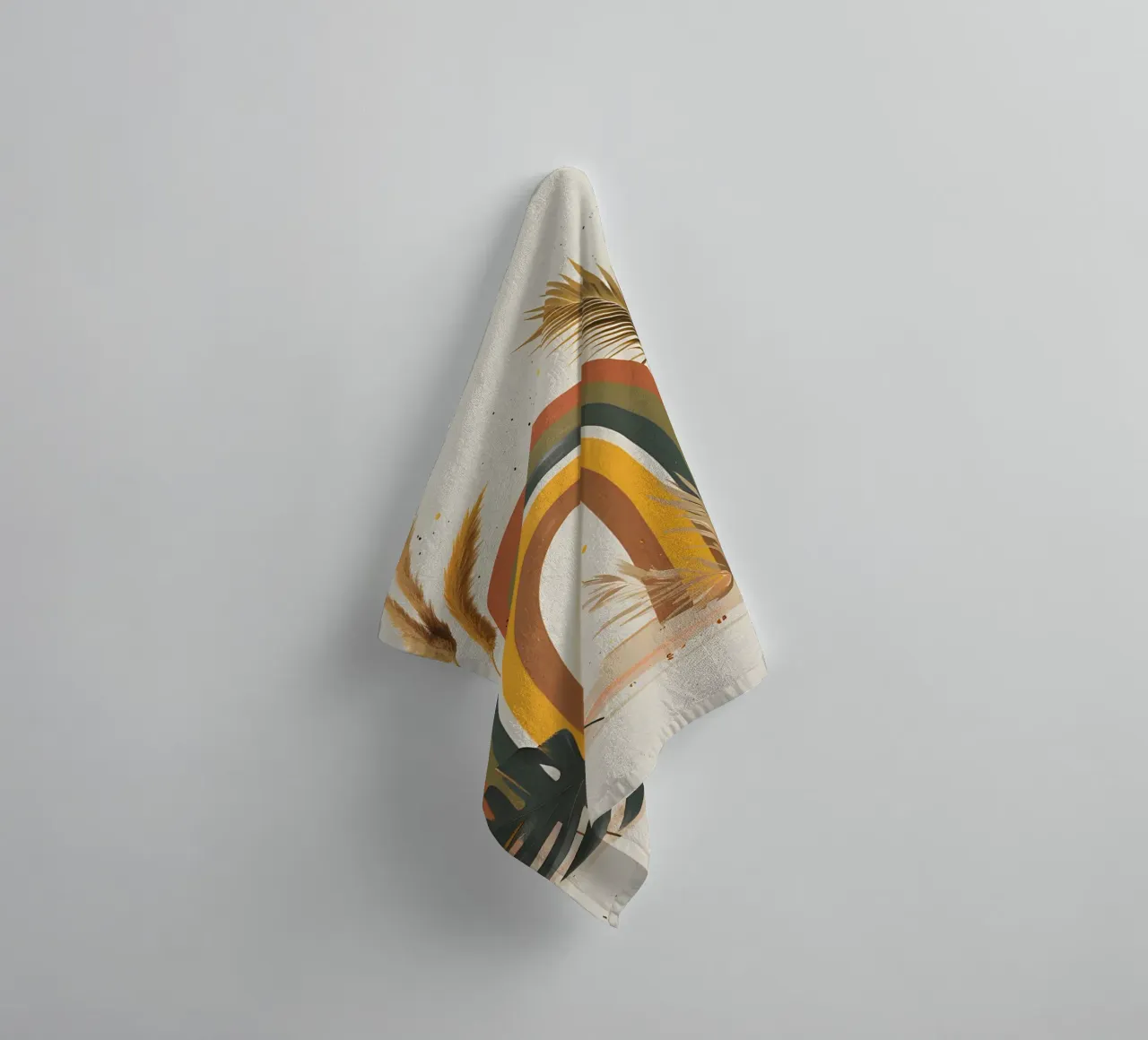 Boho Arcobaleno Botanico asciugamano da bagno da Botanical Gallery
