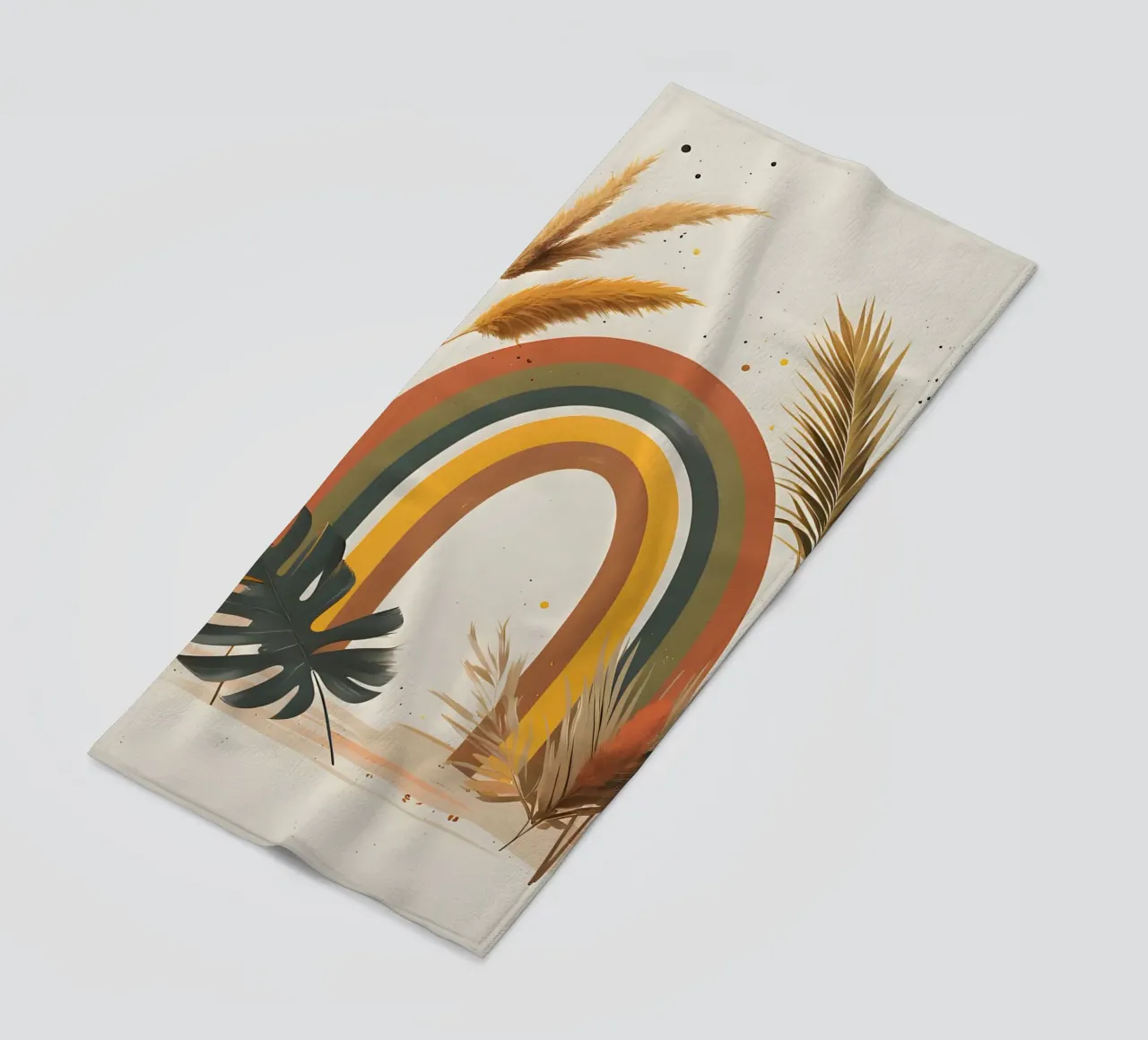 Boho Arcobaleno Botanico telo mare da Botanical Gallery