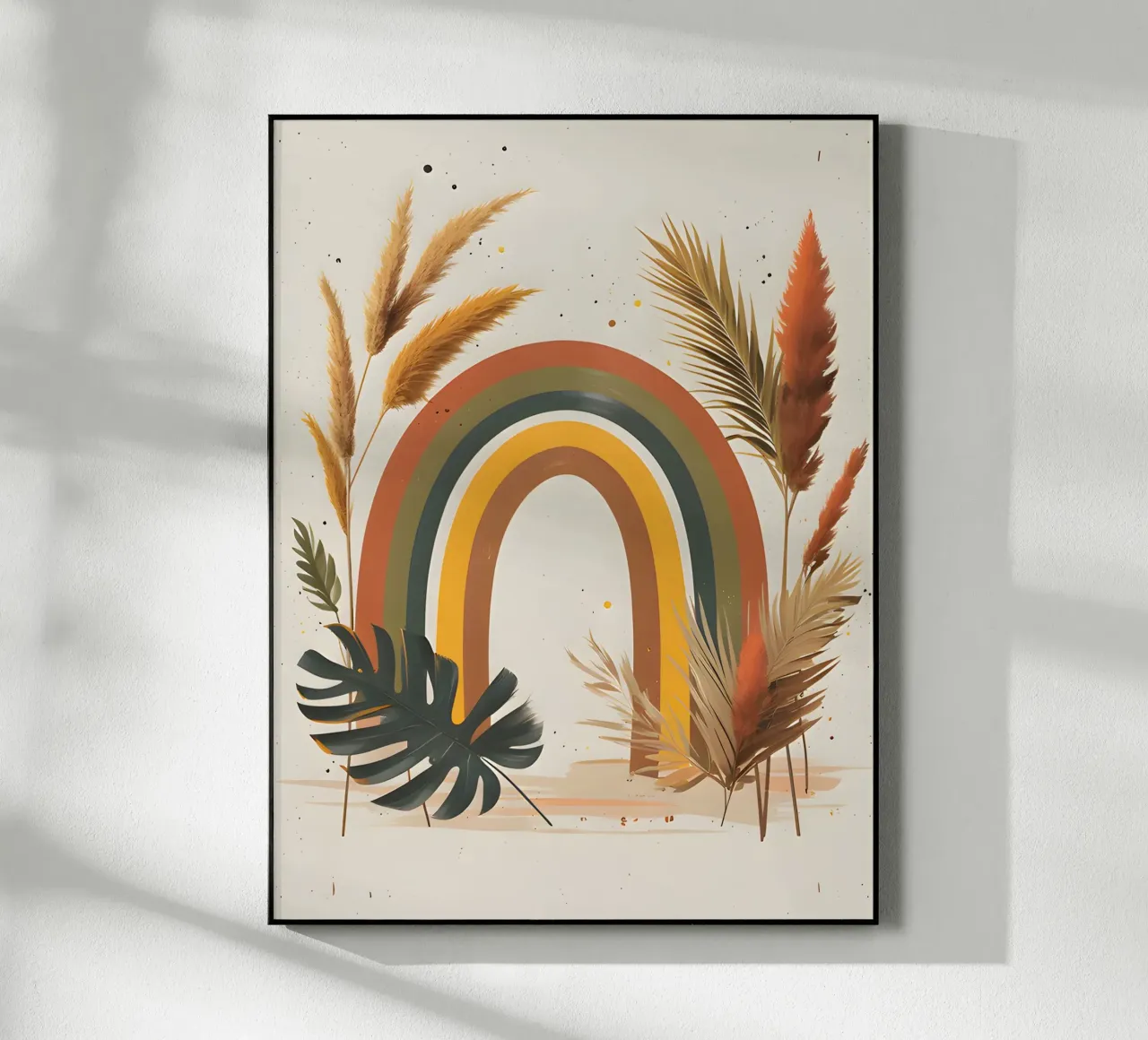 Boho Arcobaleno Botanico plexiglass da Botanical Gallery