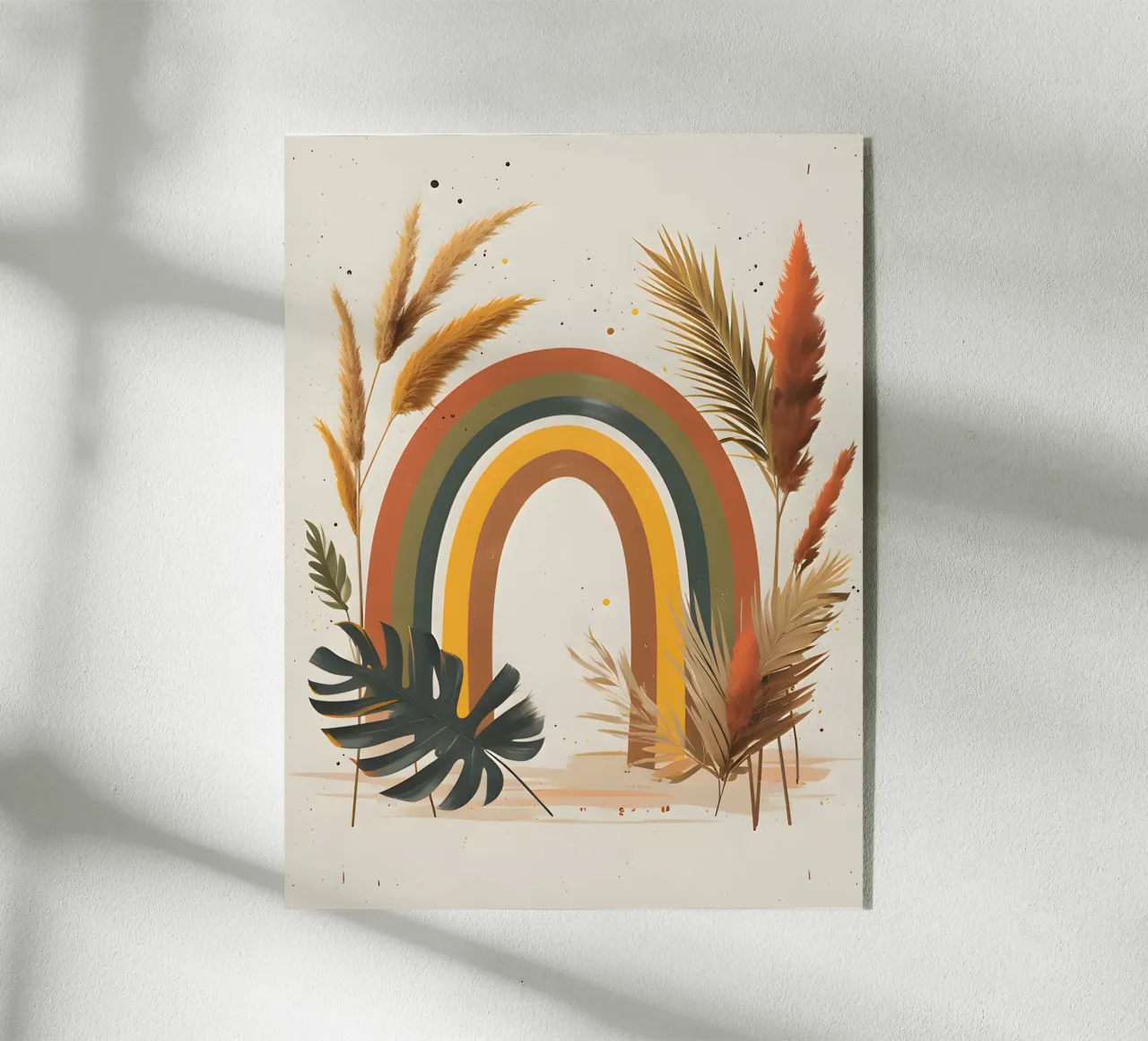 Boho Arcobaleno Botanico plexiglass da Botanical Gallery