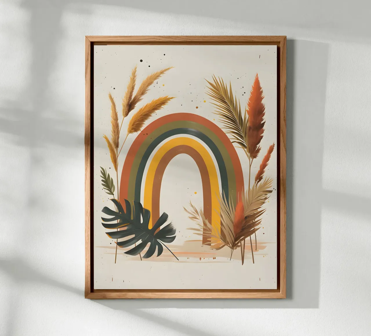 Boho Arcobaleno Botanico pannello forex da Botanical Gallery