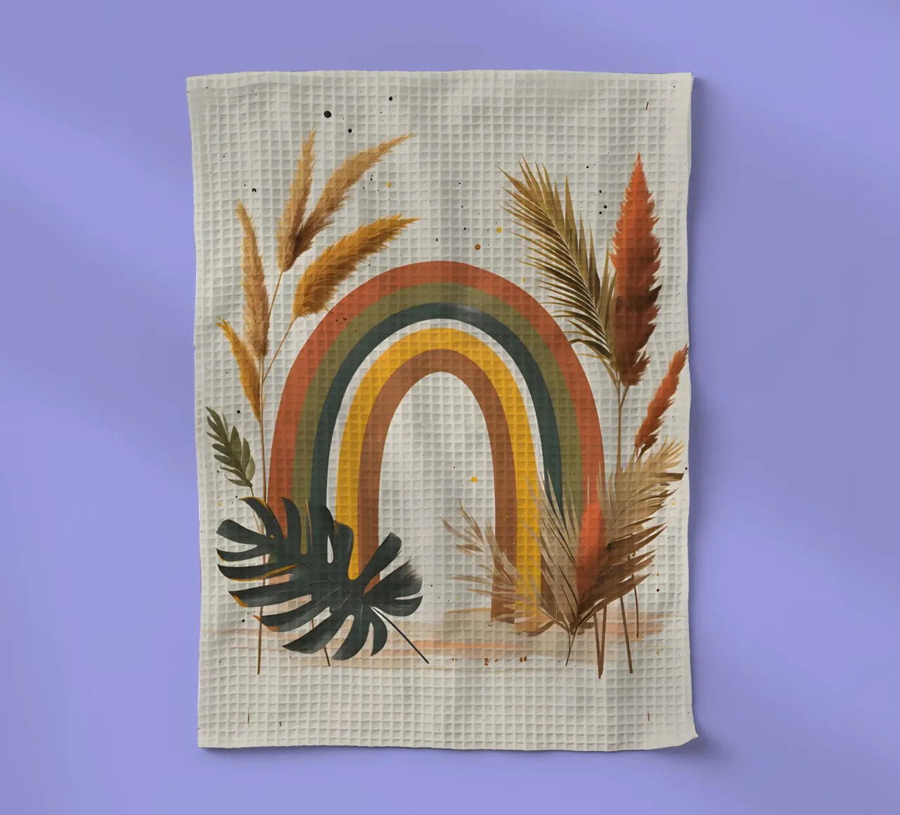 Boho Arcobaleno Botanico canovaccio da cucina da Botanical Gallery