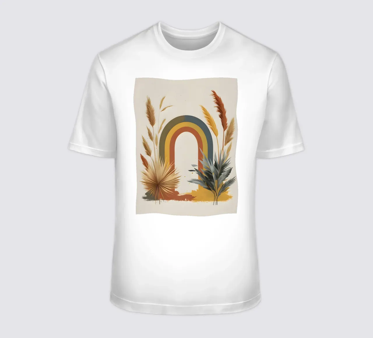 Boho Arcobaleno Botanico t-shirt da Botanical Gallery