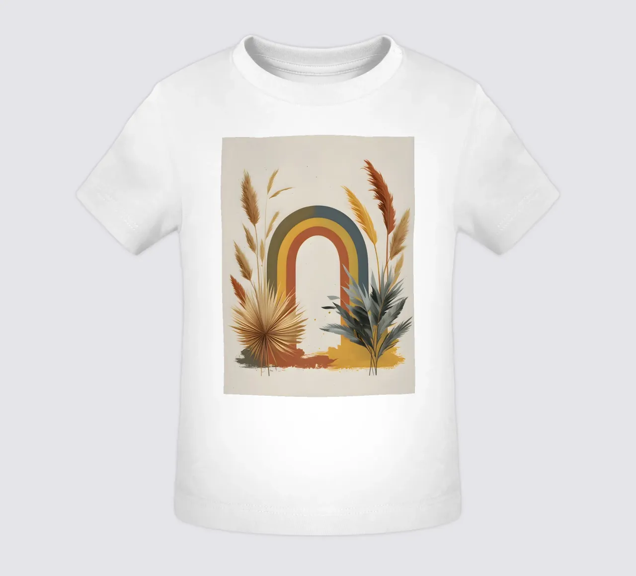 Boho Arcobaleno Botanico maglietta neonato da Botanical Gallery