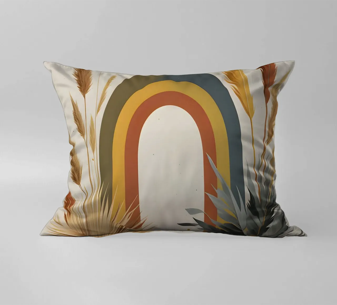 Boho Arcobaleno Botanico cuscino da Botanical Gallery