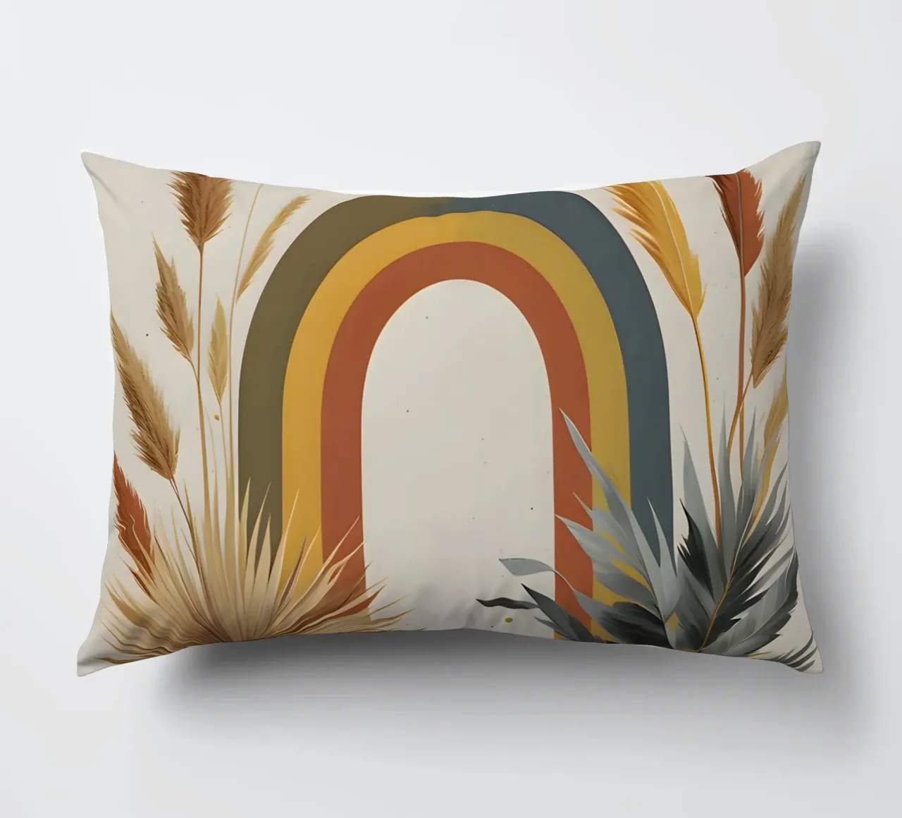 Boho Arcobaleno Botanico cuscino da Botanical Gallery