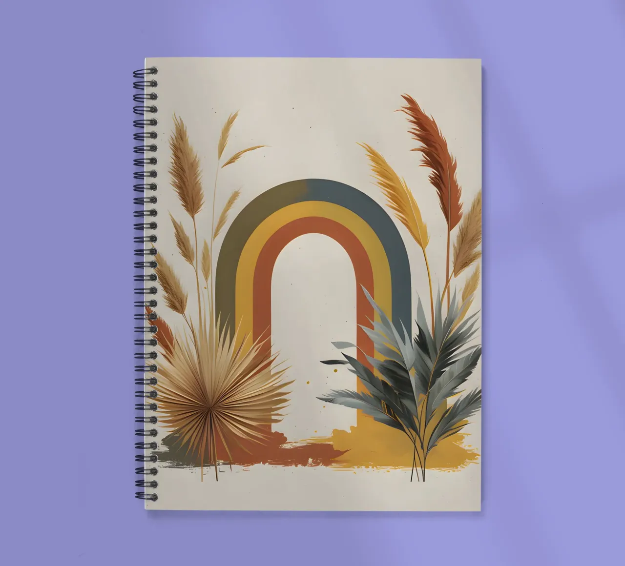 Boho Arcobaleno Botanico diario ad anelli da Botanical Gallery
