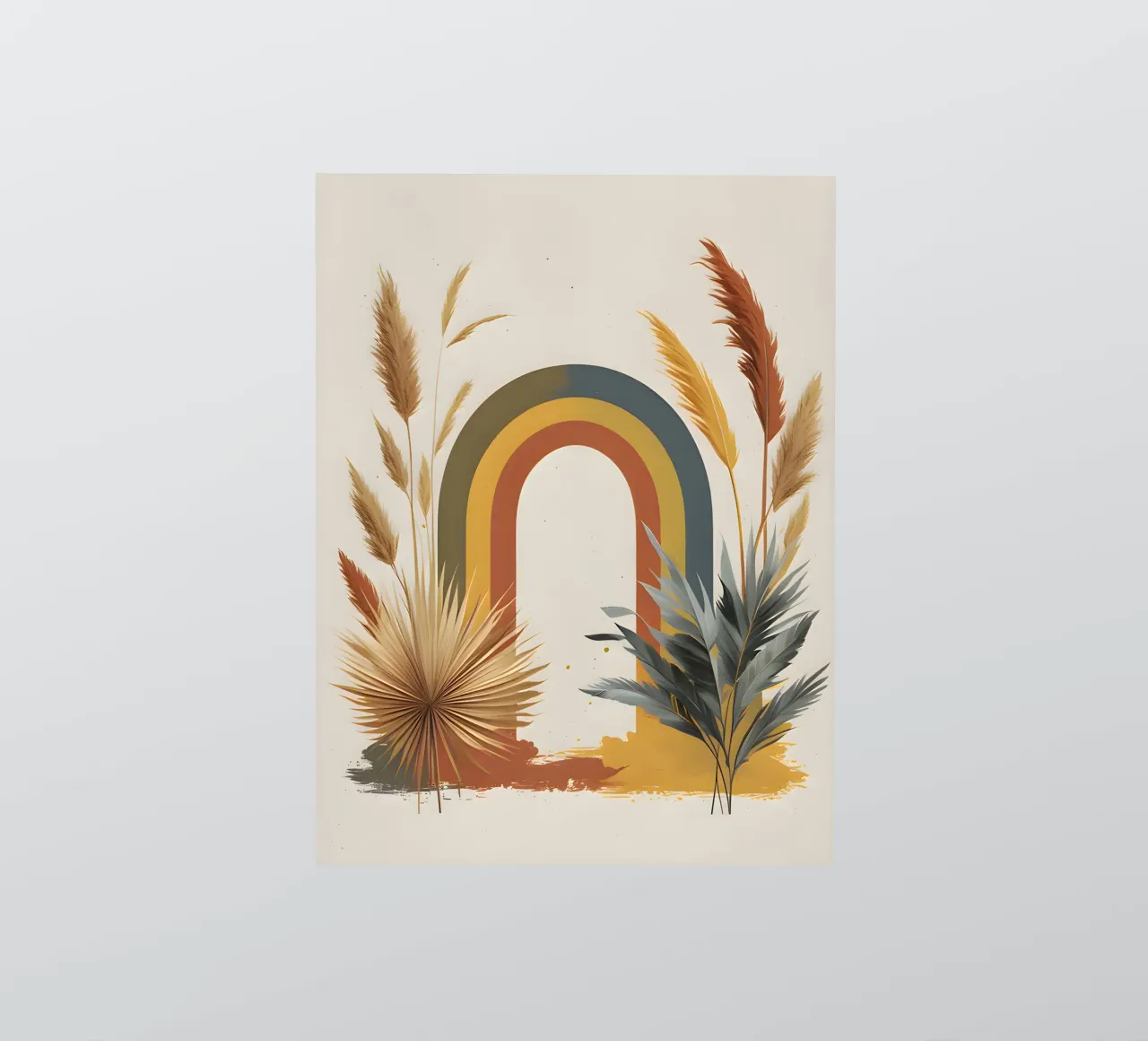 Boho Arcobaleno Botanico adesivo da Botanical Gallery