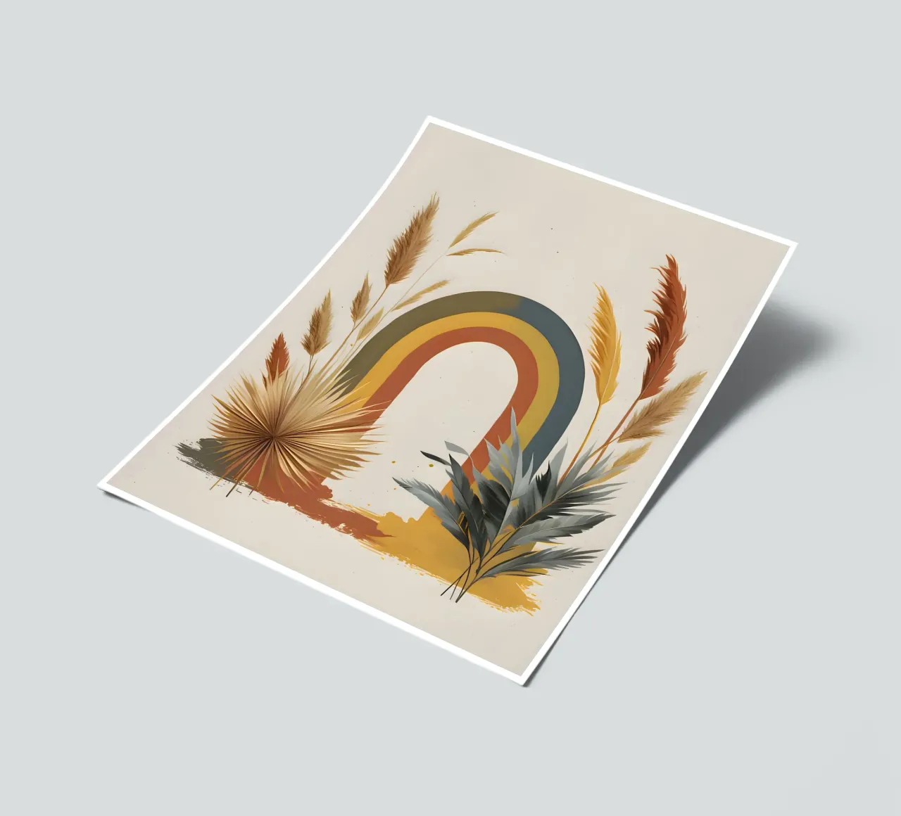 Boho Arcobaleno Botanico foglio adesivo da Botanical Gallery