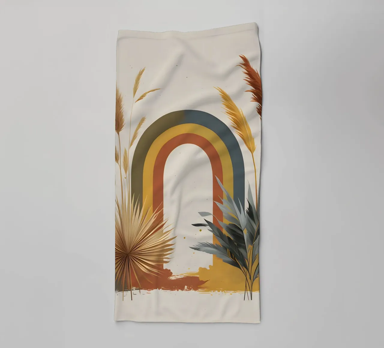 Boho Arcobaleno Botanico asciugamano da bagno da Botanical Gallery