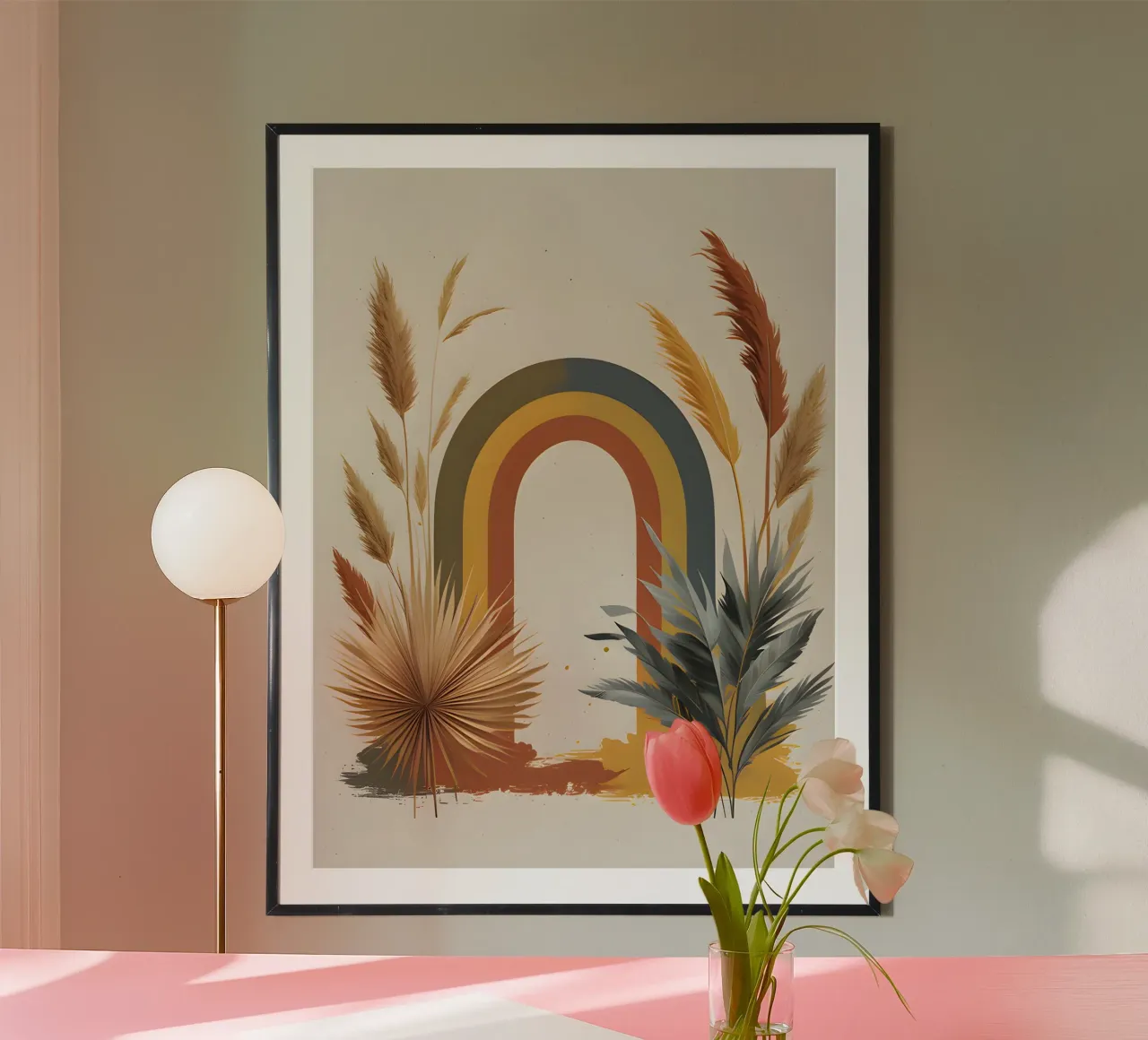 Boho Arcobaleno Botanico carta hahnemühle da Botanical Gallery