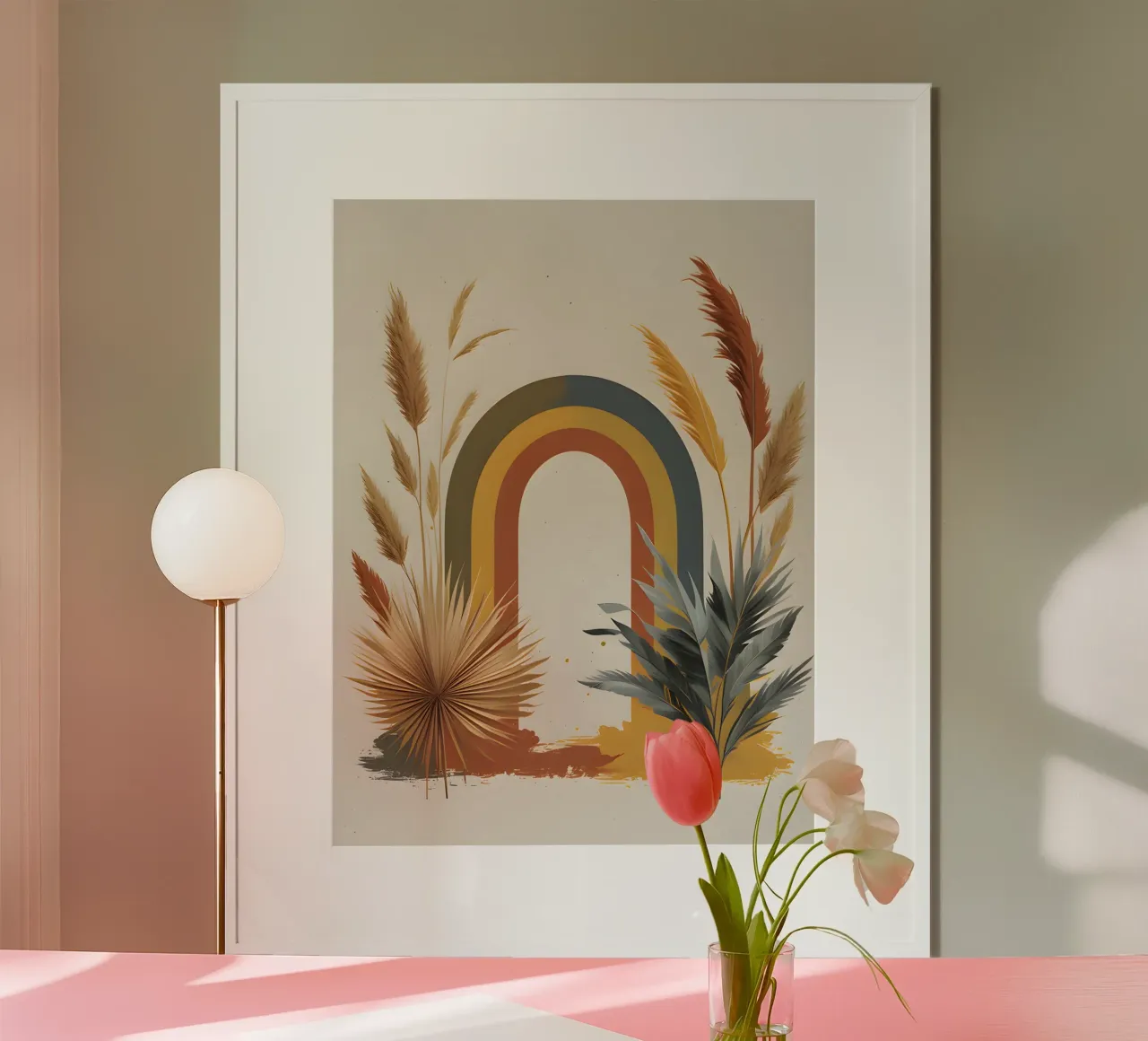 Boho Arcobaleno Botanico carta hahnemühle da Botanical Gallery