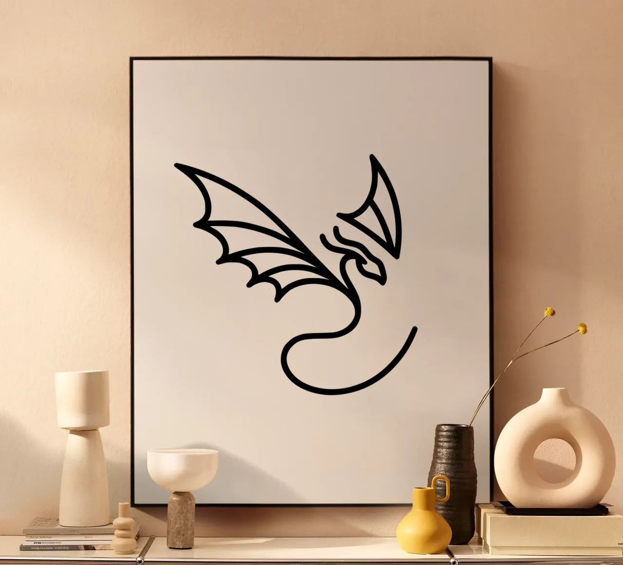 drago volante plexiglass da Bold & Simple