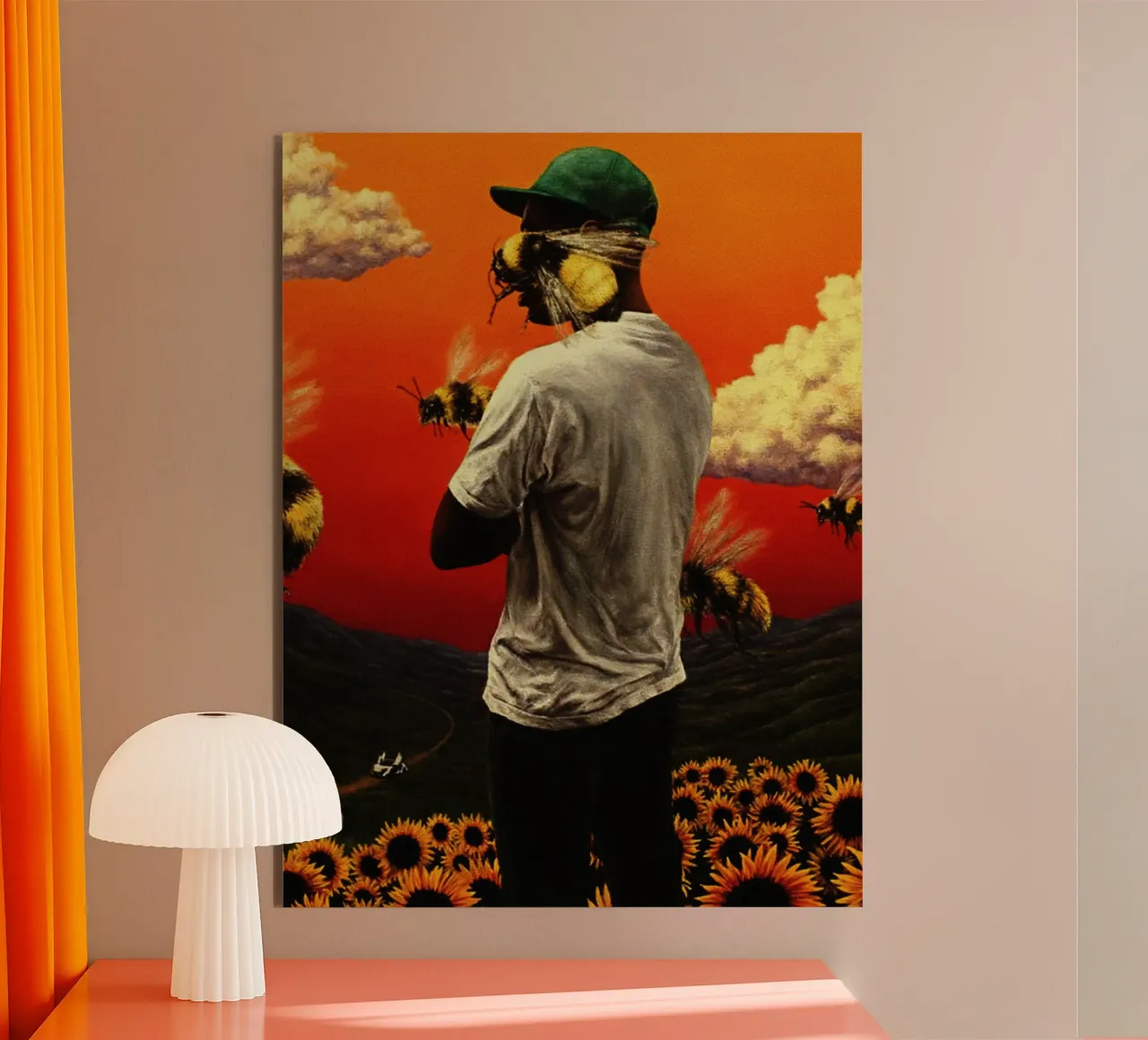 Tyler The Creator Flower Boy alluminio dibond da Torres 9