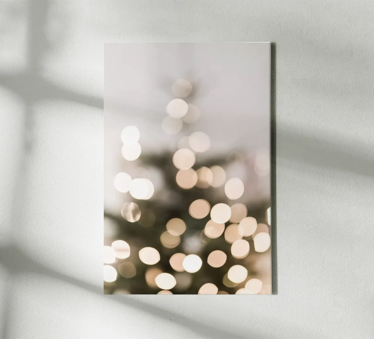 Christmas Lights 1 Leinwand von Mareike Böhmer Photography