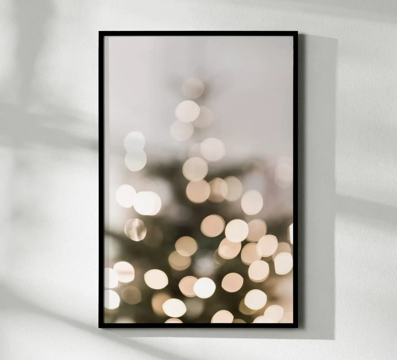 Christmas Lights 1 Poster von Mareike Böhmer Photography