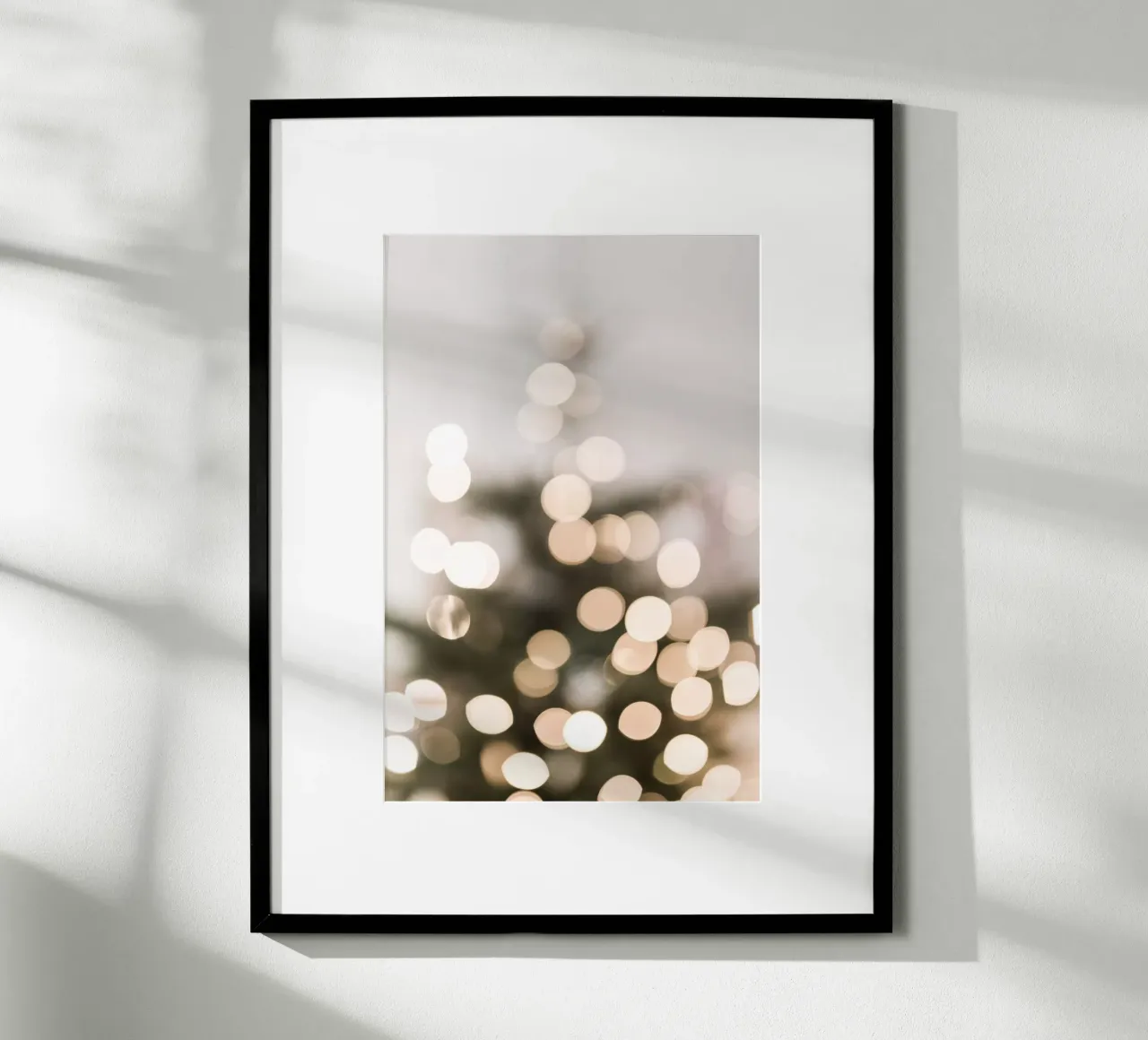 Christmas Lights 1 Poster von Mareike Böhmer Photography