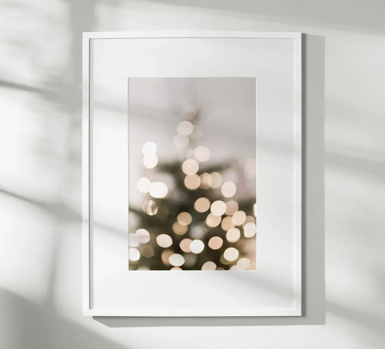 Christmas Lights 1 Poster von Mareike Böhmer Photography