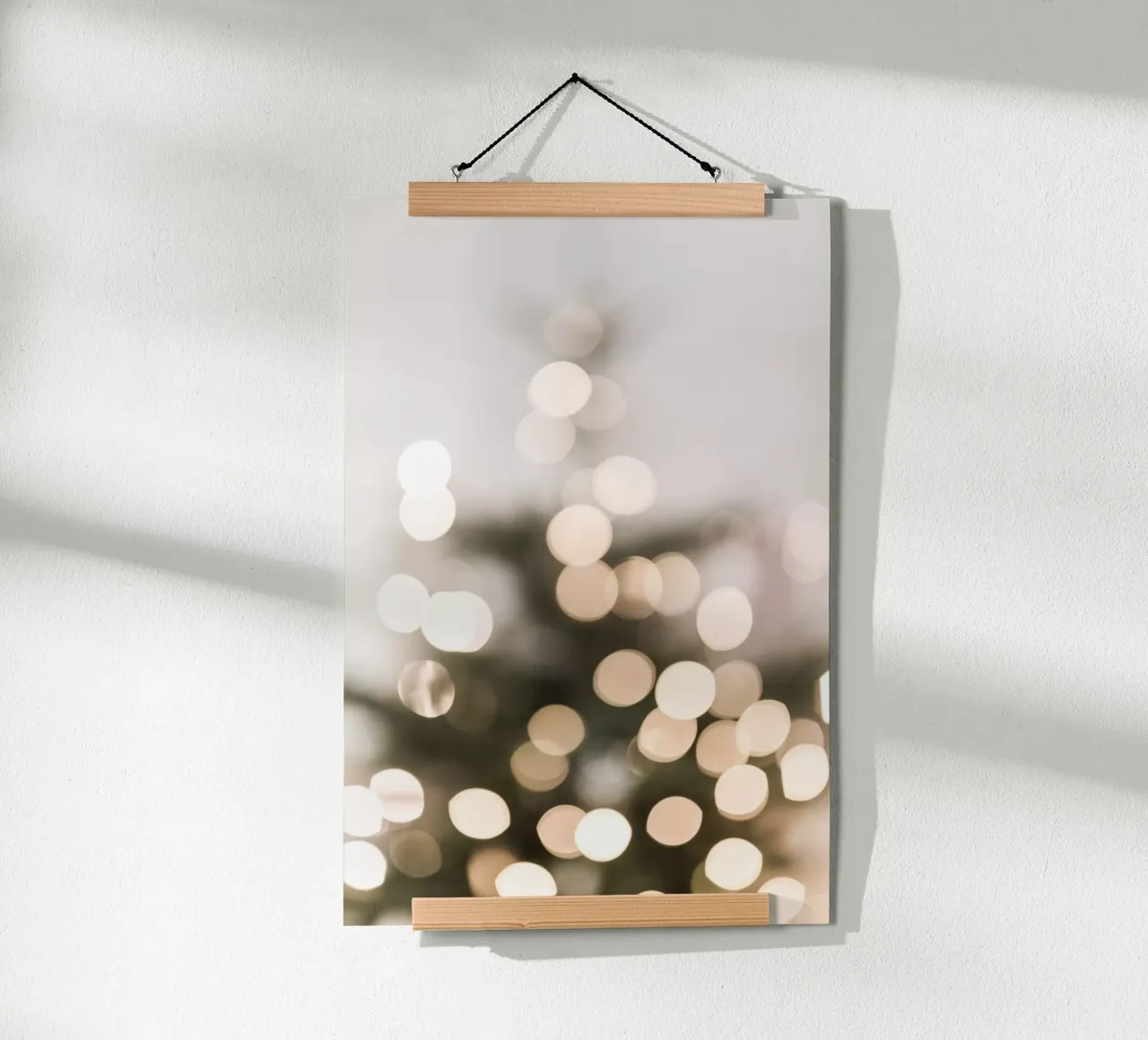 Christmas Lights 1 Poster von Mareike Böhmer Photography