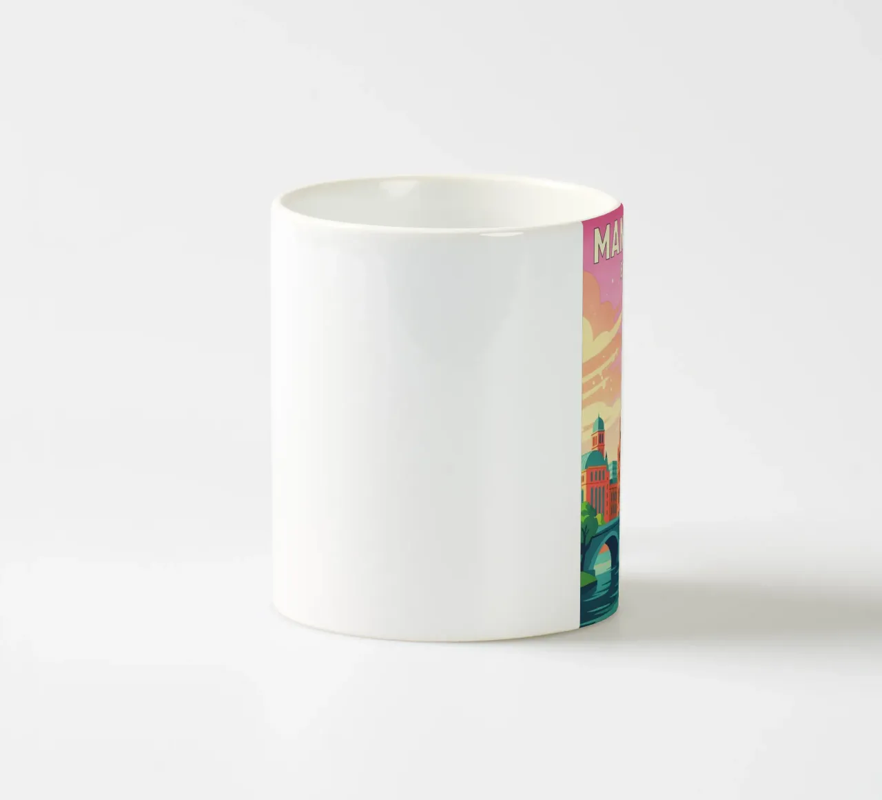 disegno di menchester inghilterra tazza in ceramica da jasmines