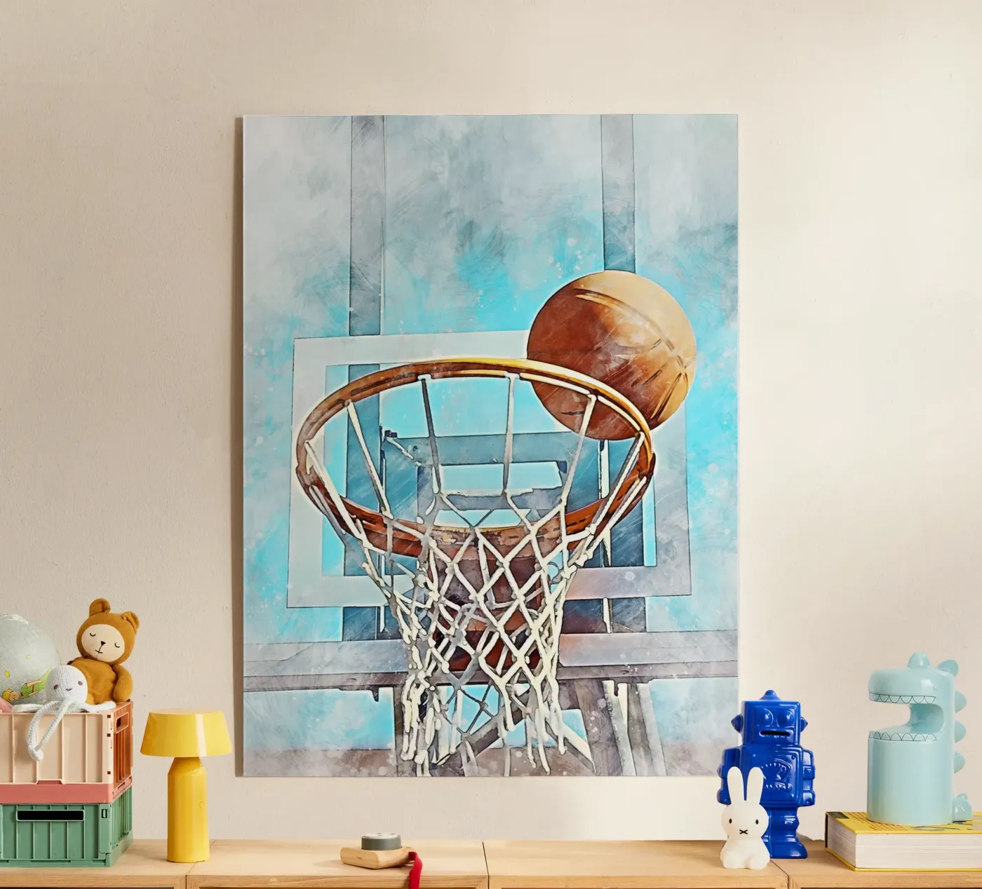 Basketball plexiglass da Mateo