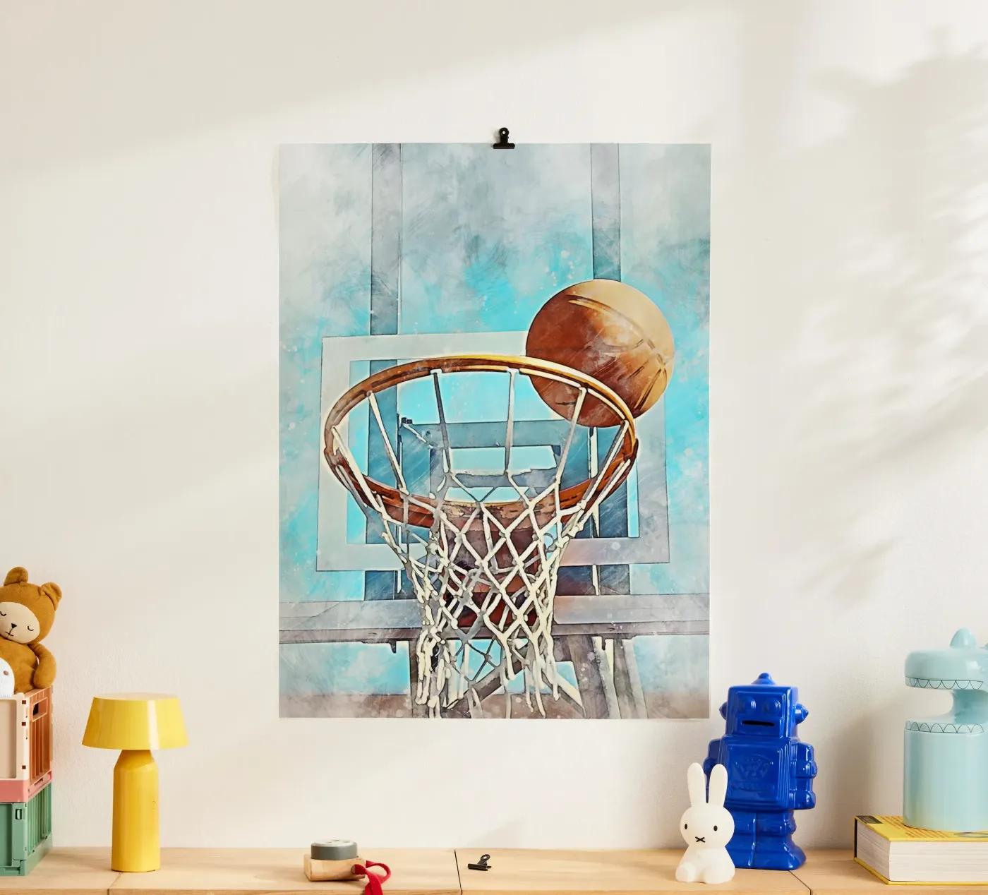 Basketball poster by Mateo