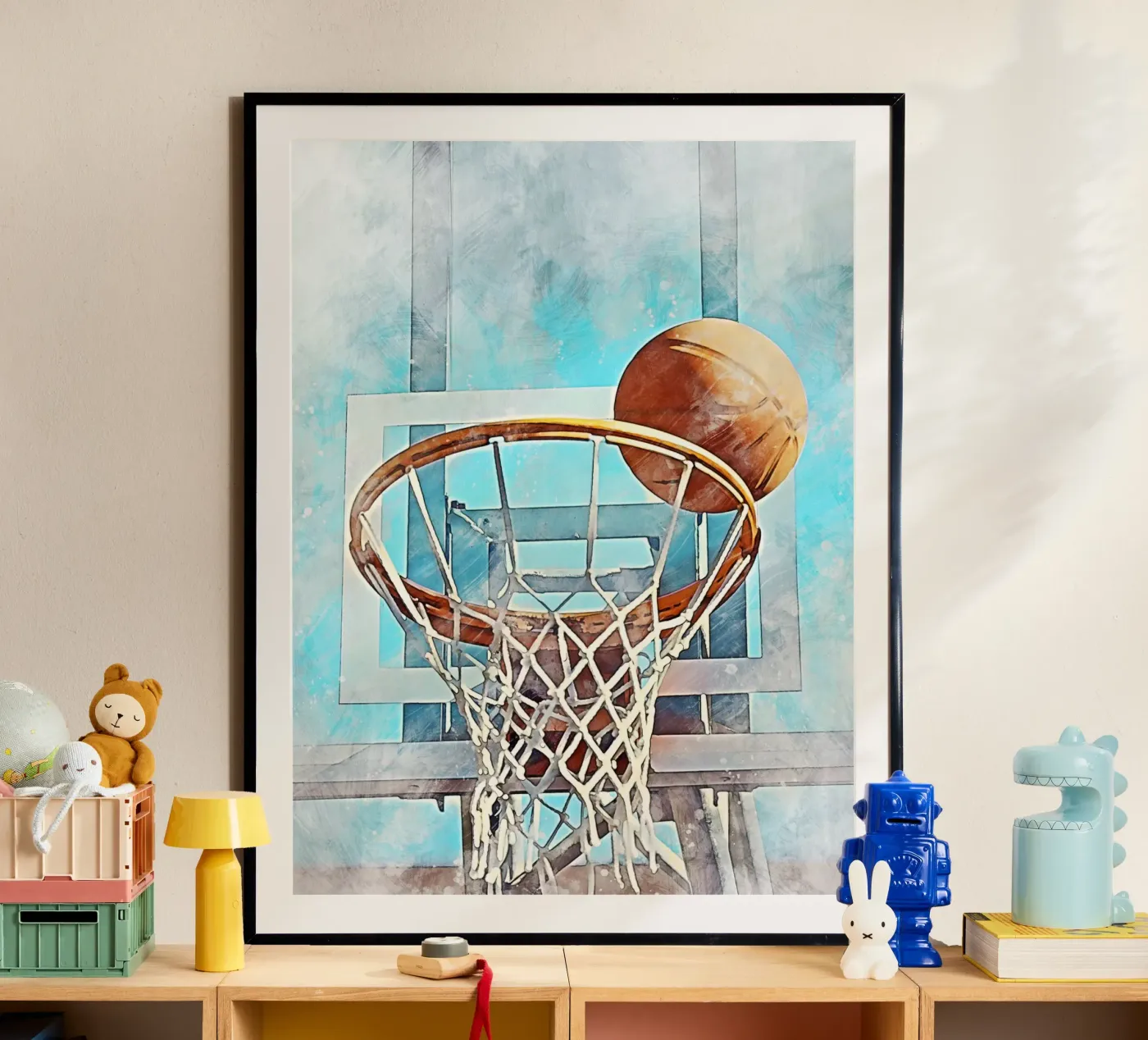 Basketball poster by Mateo