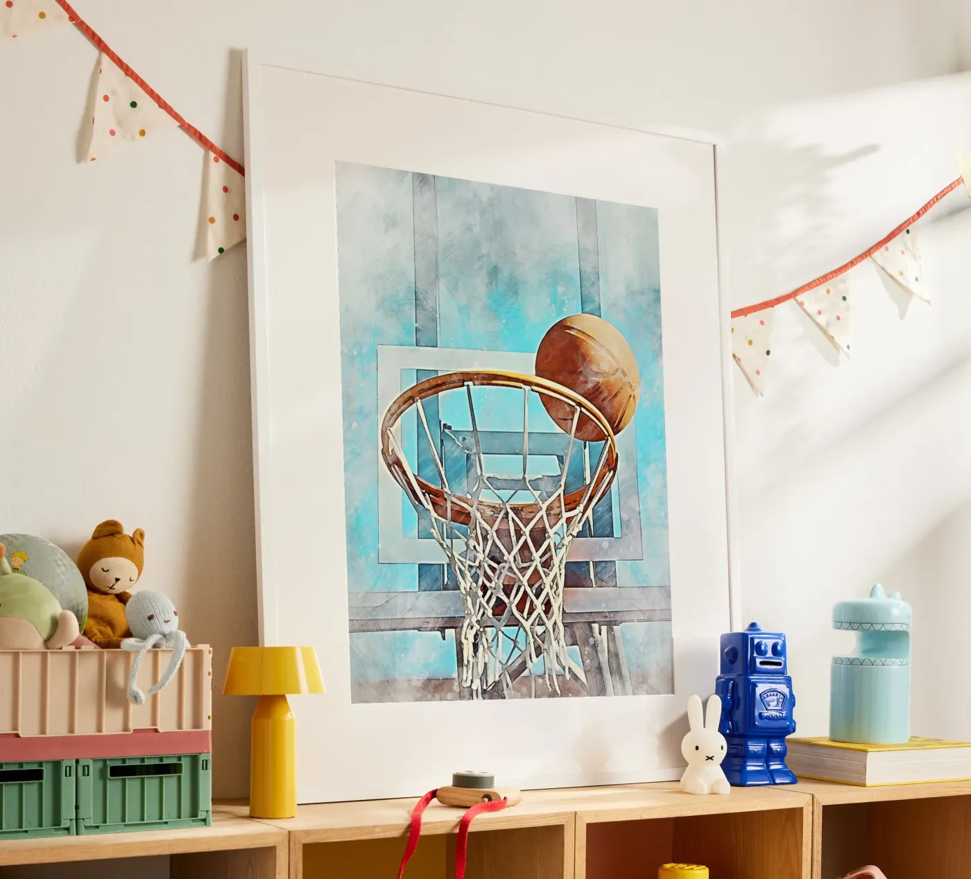 Basketball poster by Mateo