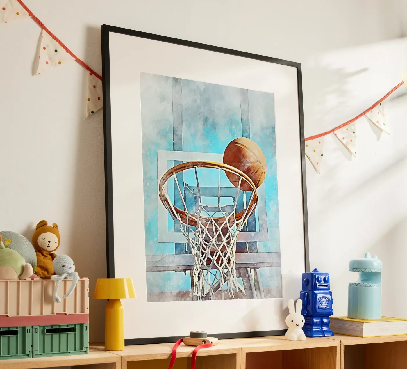 Basketball poster by Mateo