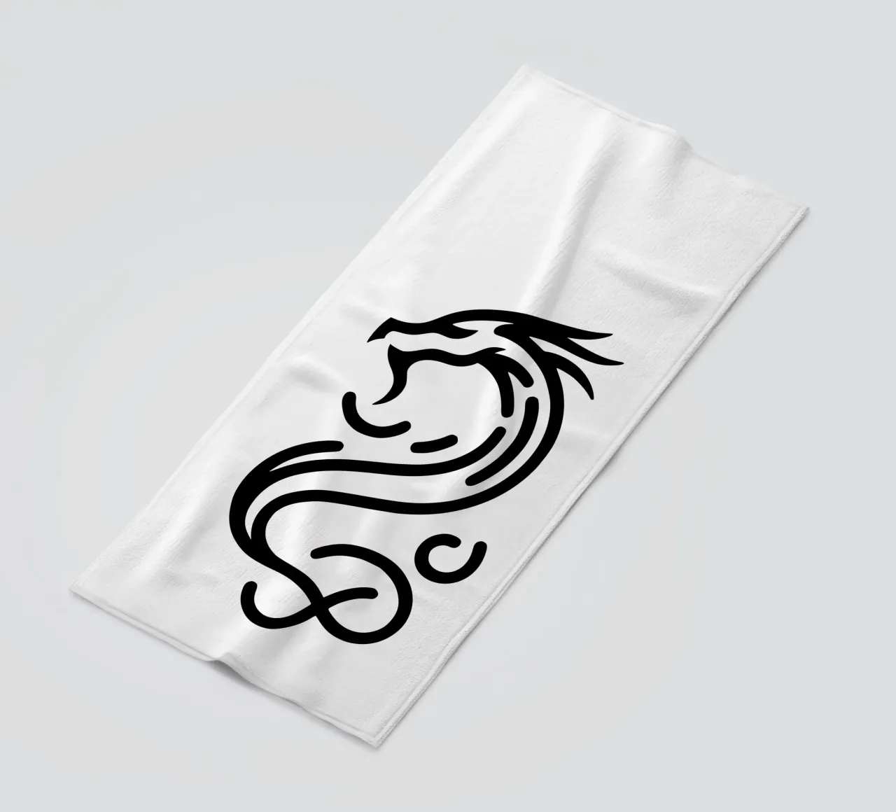 Drago cinese telo mare da Bold & Simple
