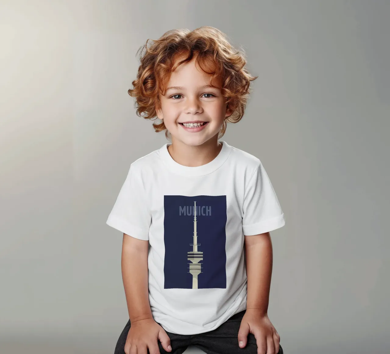 Munich t-shirt bambini da Designliga Products GmbH & Co. KG