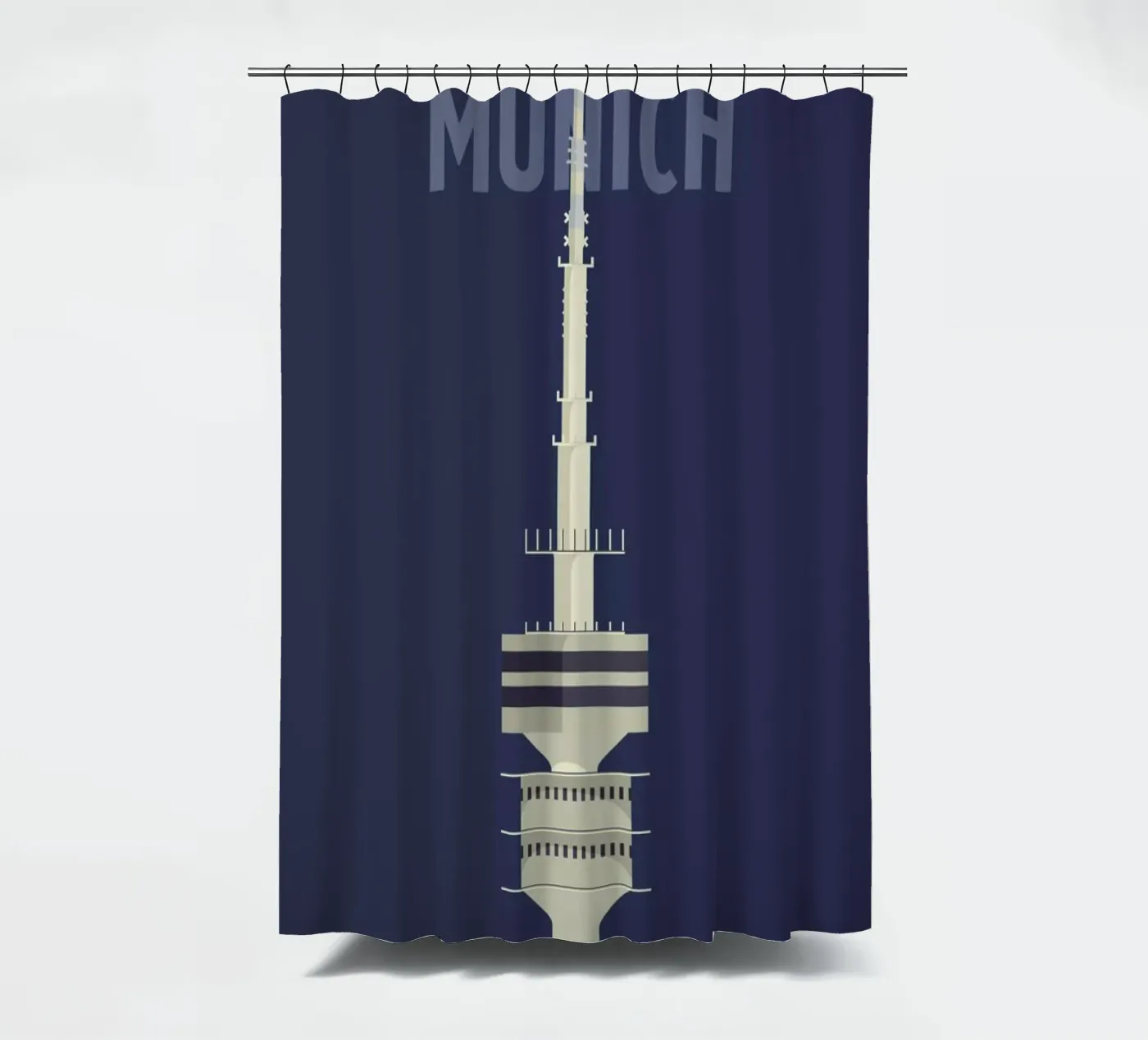 Munich Duschvorhang von Designliga Products GmbH & Co. KG