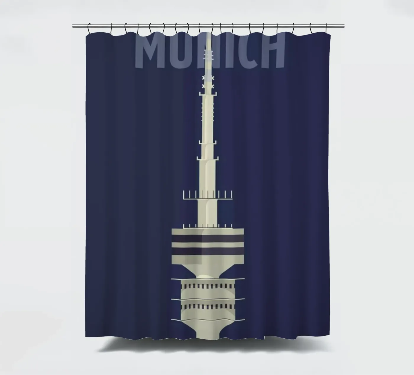 Munich Duschvorhang von Designliga Products GmbH & Co. KG