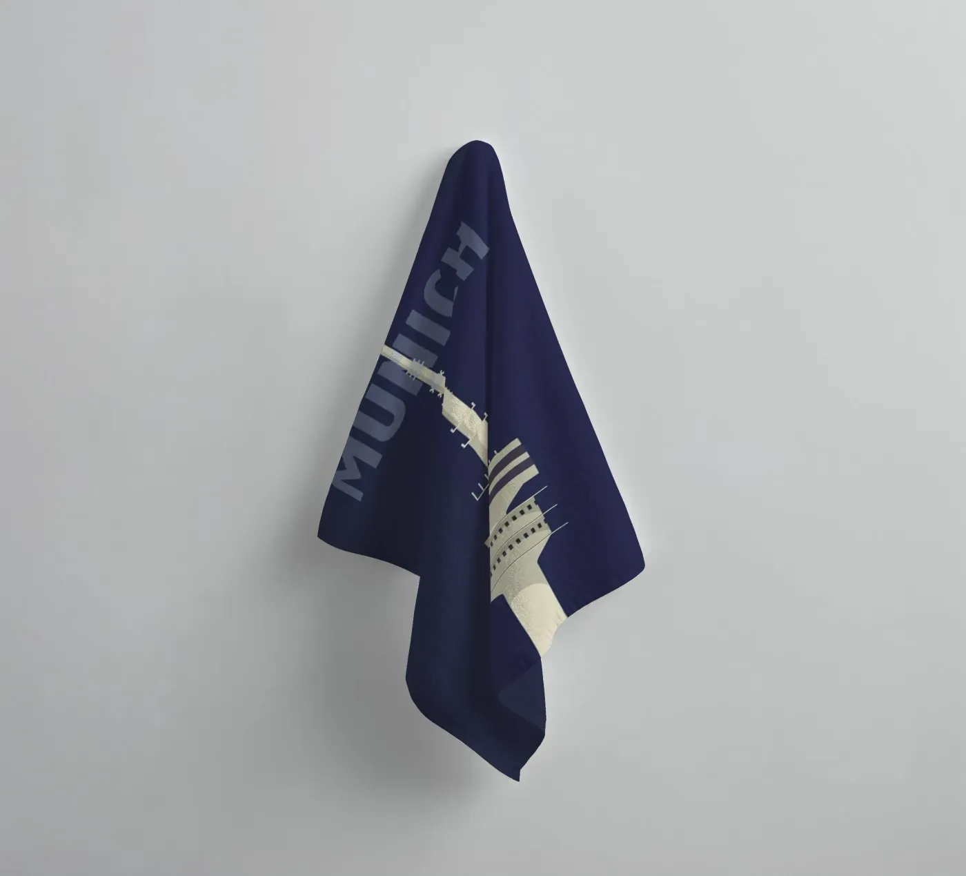 Munich Handtuch von Designliga Products GmbH & Co. KG