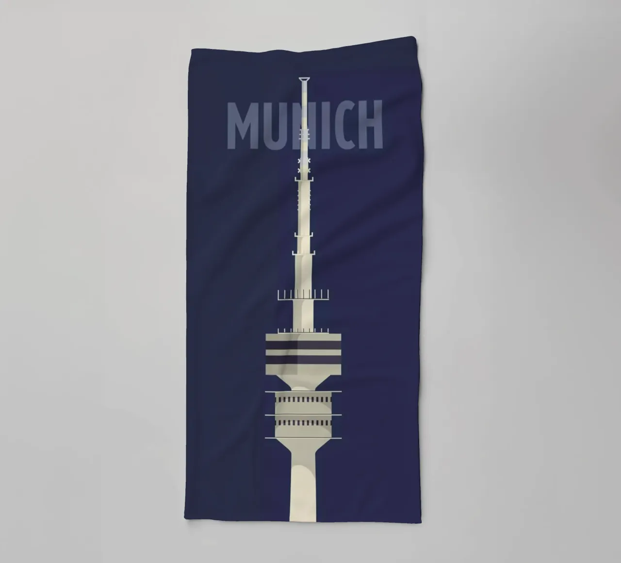 Munich badhanddoek van Designliga Products GmbH & Co. KG