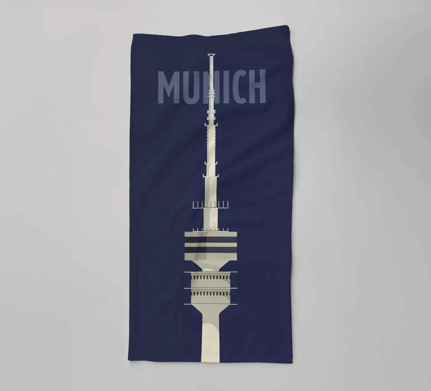 Munich Handtuch von Designliga Products GmbH & Co. KG